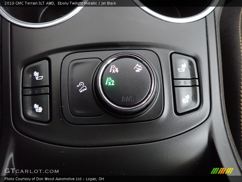 Ebony Twilight Metallic / Jet Black 2019 GMC Terrain SLT AWD