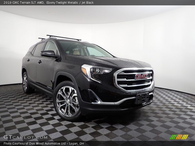 Ebony Twilight Metallic / Jet Black 2019 GMC Terrain SLT AWD