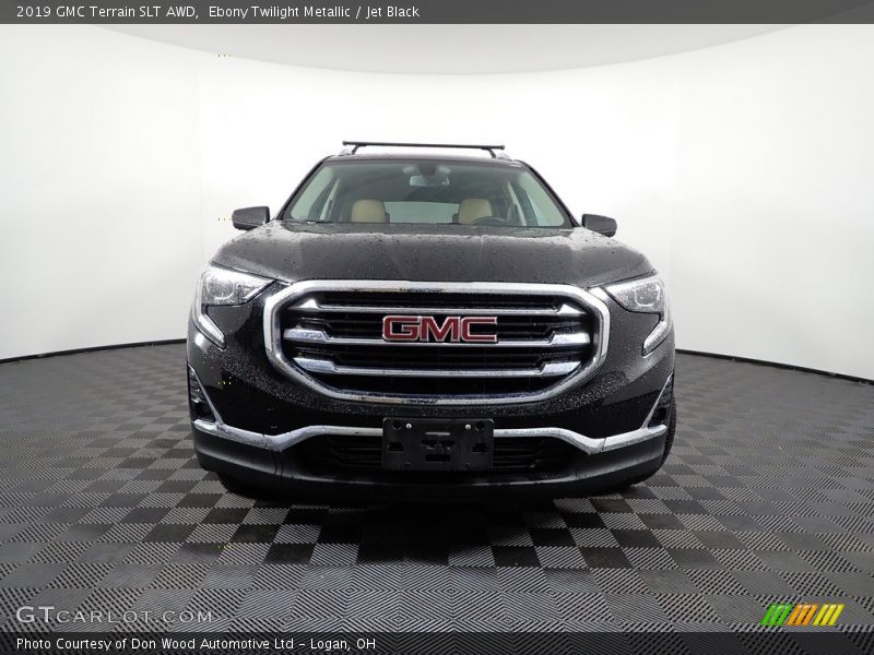 Ebony Twilight Metallic / Jet Black 2019 GMC Terrain SLT AWD