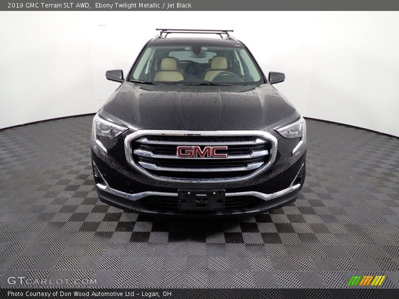Ebony Twilight Metallic / Jet Black 2019 GMC Terrain SLT AWD