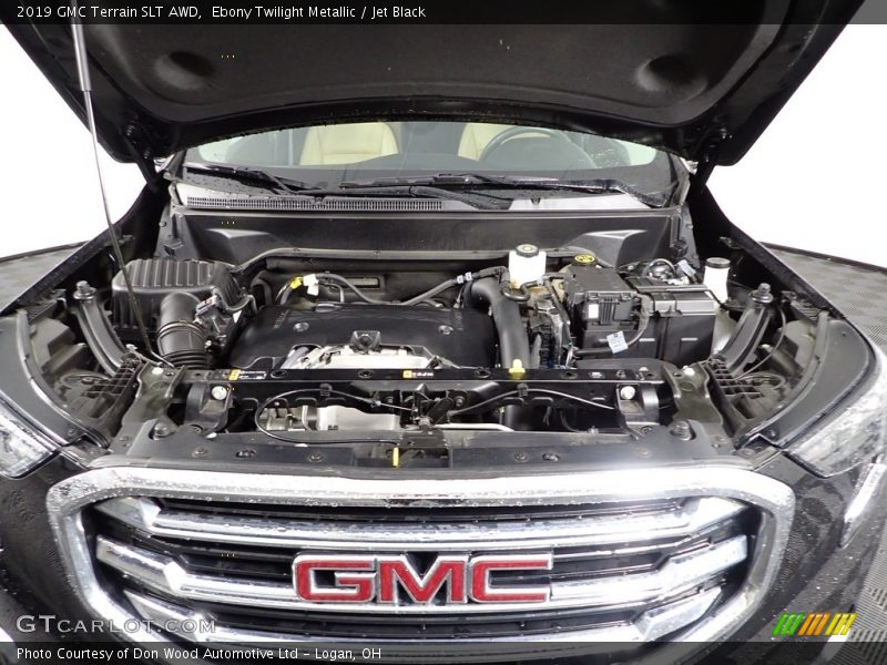 Ebony Twilight Metallic / Jet Black 2019 GMC Terrain SLT AWD