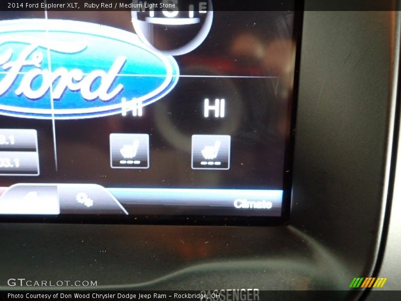 Ruby Red / Medium Light Stone 2014 Ford Explorer XLT