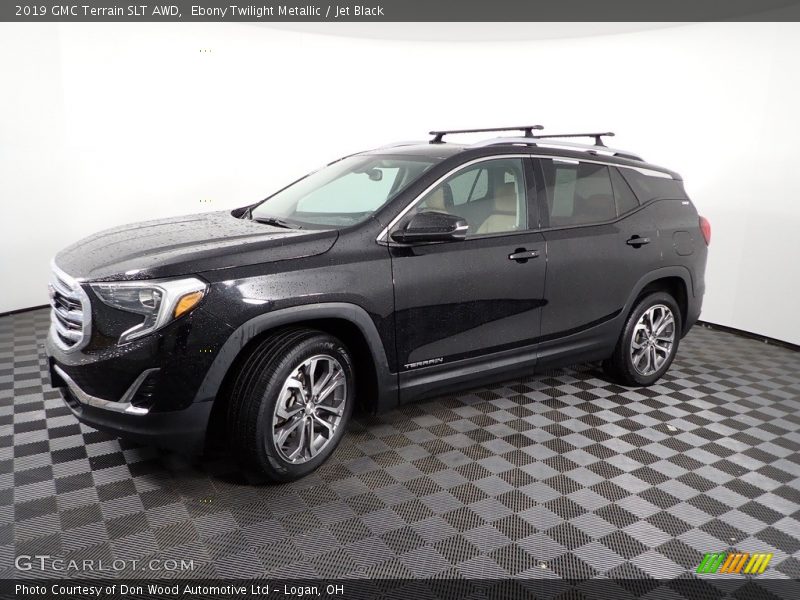 Ebony Twilight Metallic / Jet Black 2019 GMC Terrain SLT AWD