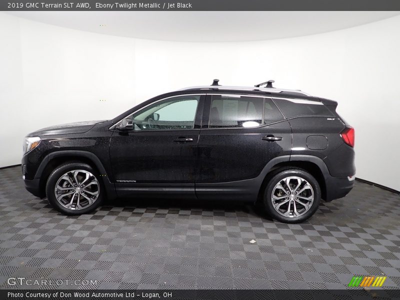 Ebony Twilight Metallic / Jet Black 2019 GMC Terrain SLT AWD