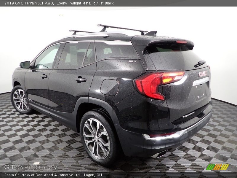 Ebony Twilight Metallic / Jet Black 2019 GMC Terrain SLT AWD