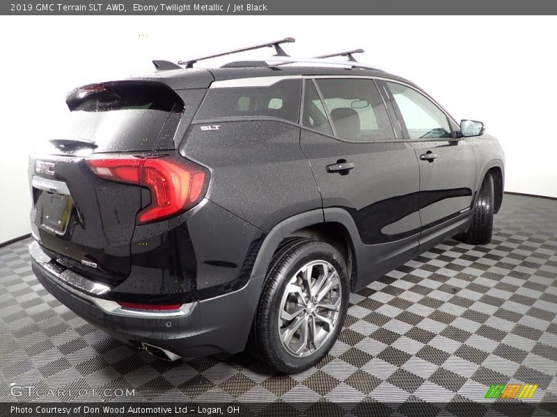 Ebony Twilight Metallic / Jet Black 2019 GMC Terrain SLT AWD