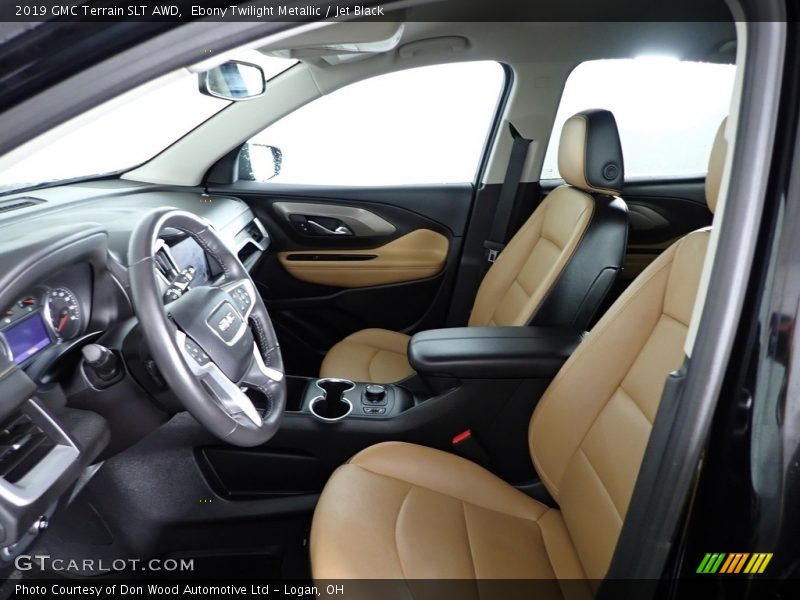 Ebony Twilight Metallic / Jet Black 2019 GMC Terrain SLT AWD