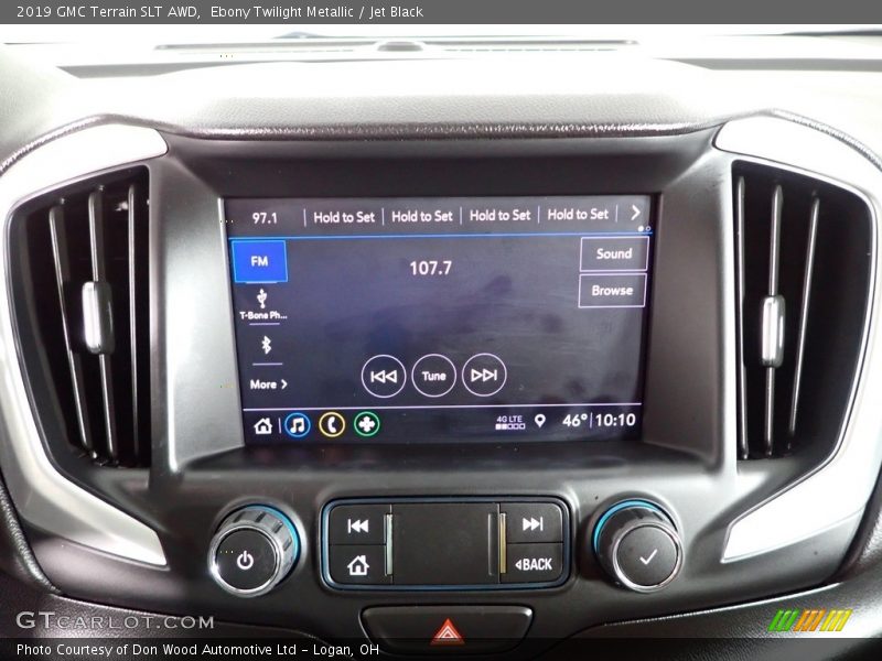 Ebony Twilight Metallic / Jet Black 2019 GMC Terrain SLT AWD