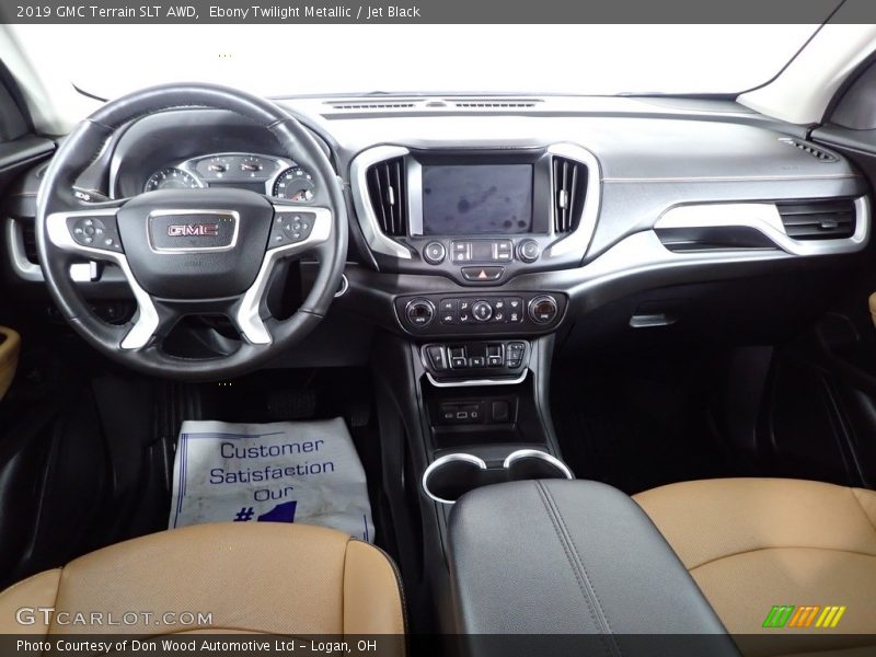 Ebony Twilight Metallic / Jet Black 2019 GMC Terrain SLT AWD