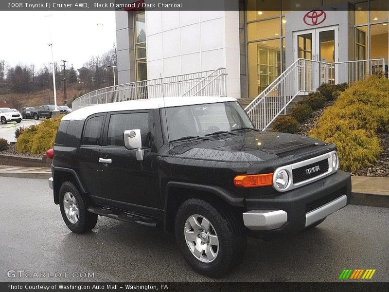 Black Diamond / Dark Charcoal 2008 Toyota FJ Cruiser 4WD