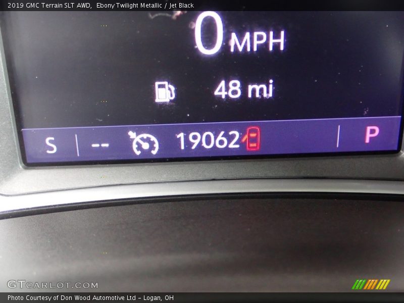 Ebony Twilight Metallic / Jet Black 2019 GMC Terrain SLT AWD