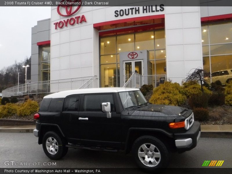 Black Diamond / Dark Charcoal 2008 Toyota FJ Cruiser 4WD