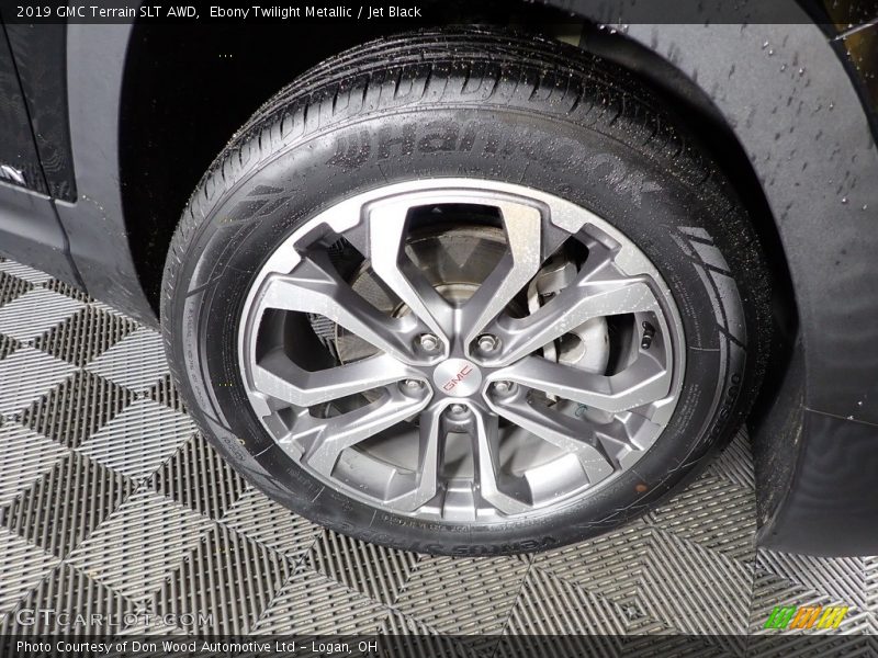 Ebony Twilight Metallic / Jet Black 2019 GMC Terrain SLT AWD
