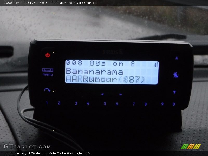 Black Diamond / Dark Charcoal 2008 Toyota FJ Cruiser 4WD