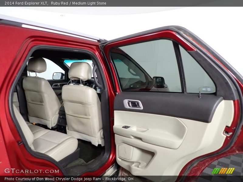 Ruby Red / Medium Light Stone 2014 Ford Explorer XLT