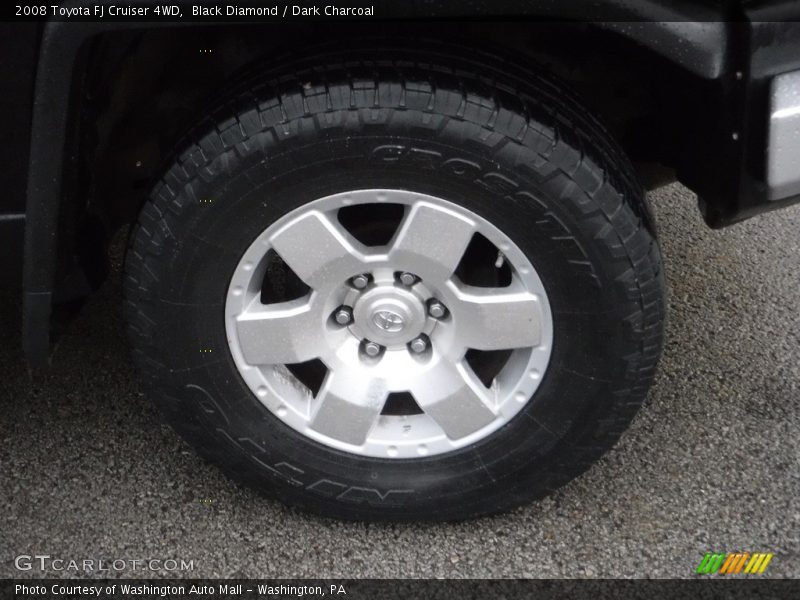 Black Diamond / Dark Charcoal 2008 Toyota FJ Cruiser 4WD