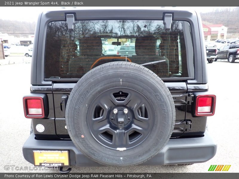 Black / Black 2021 Jeep Wrangler Sport 4x4
