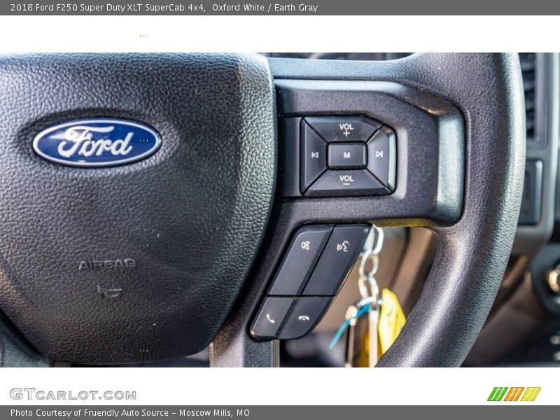 Oxford White / Earth Gray 2018 Ford F250 Super Duty XLT SuperCab 4x4