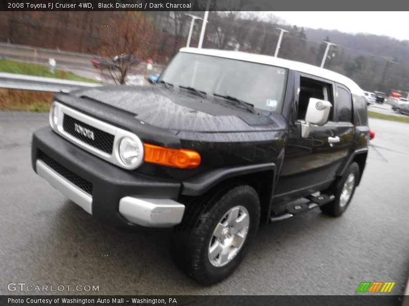 Black Diamond / Dark Charcoal 2008 Toyota FJ Cruiser 4WD