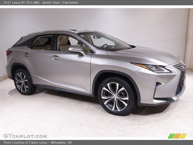Atomic Silver / Parchment 2017 Lexus RX 350 AWD