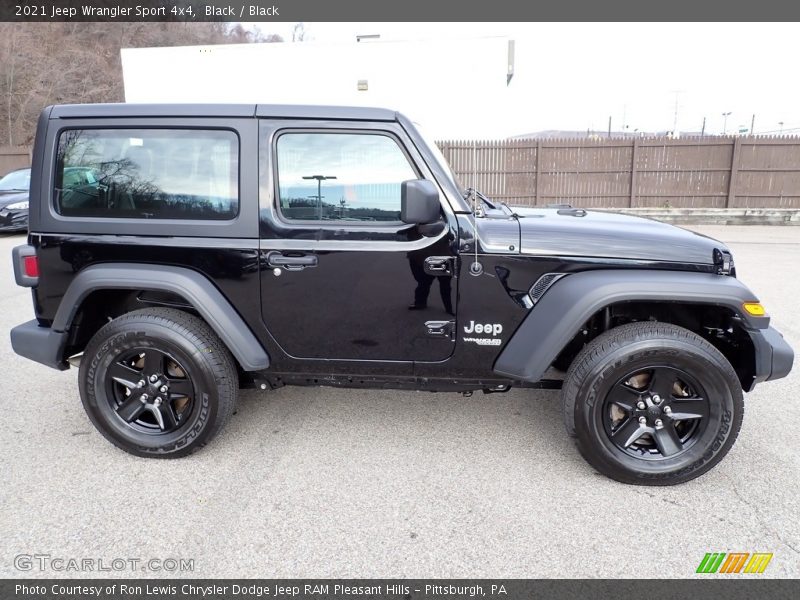 Black / Black 2021 Jeep Wrangler Sport 4x4