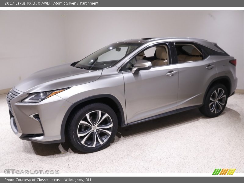 Atomic Silver / Parchment 2017 Lexus RX 350 AWD