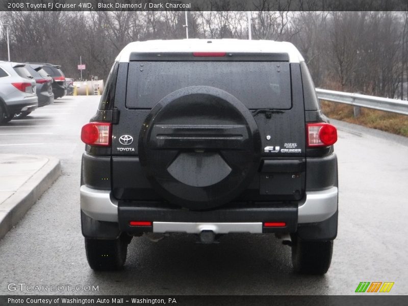 Black Diamond / Dark Charcoal 2008 Toyota FJ Cruiser 4WD