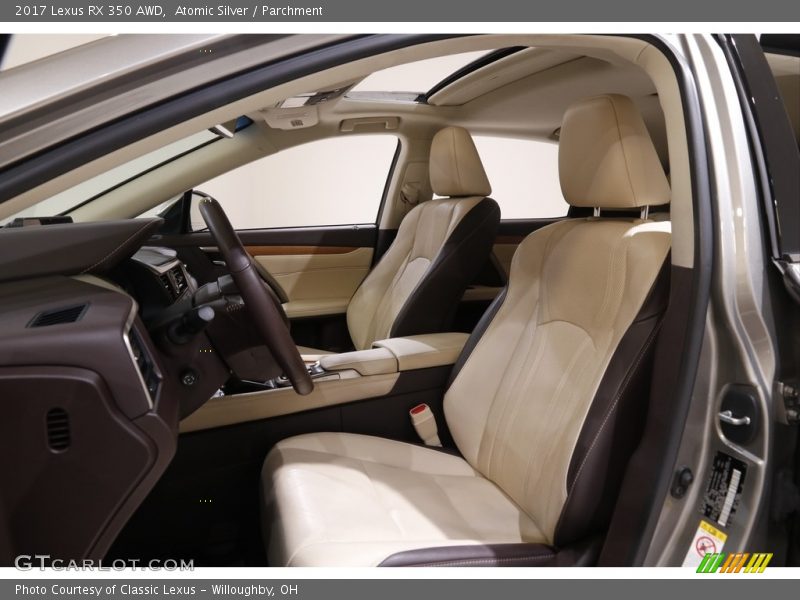 Atomic Silver / Parchment 2017 Lexus RX 350 AWD