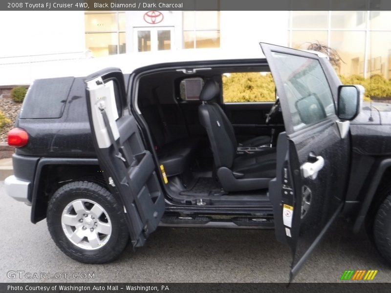 Black Diamond / Dark Charcoal 2008 Toyota FJ Cruiser 4WD