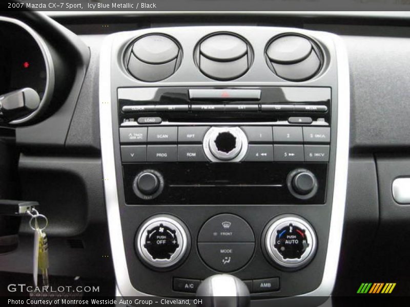 Icy Blue Metallic / Black 2007 Mazda CX-7 Sport