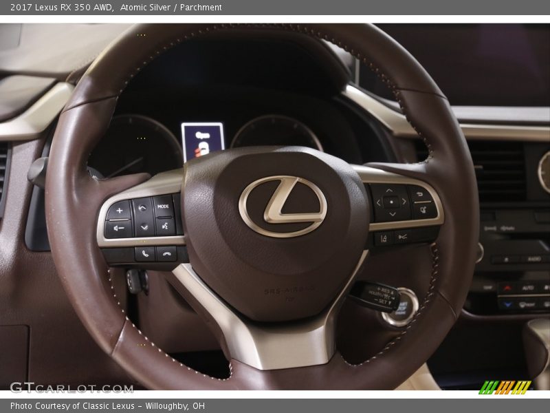 Atomic Silver / Parchment 2017 Lexus RX 350 AWD