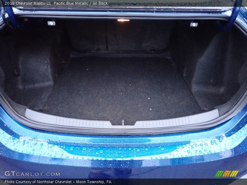 Pacific Blue Metallic / Jet Black 2019 Chevrolet Malibu LS