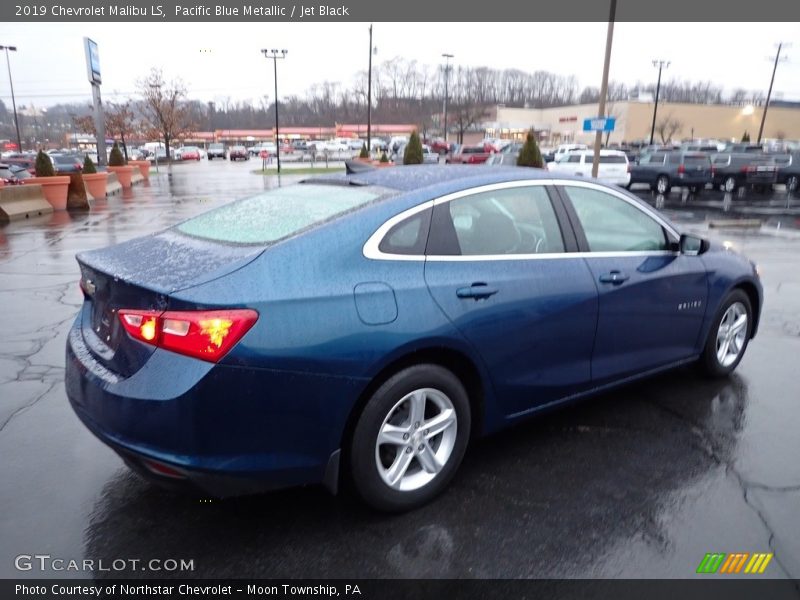 Pacific Blue Metallic / Jet Black 2019 Chevrolet Malibu LS