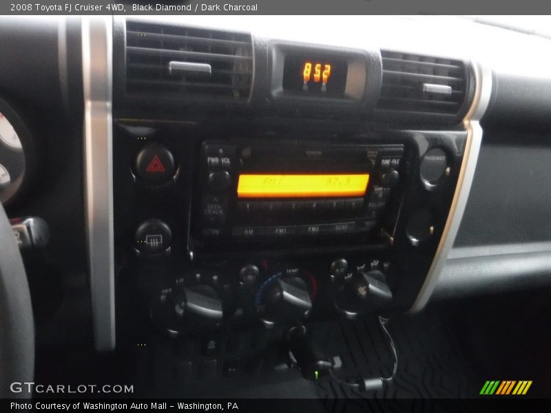 Black Diamond / Dark Charcoal 2008 Toyota FJ Cruiser 4WD
