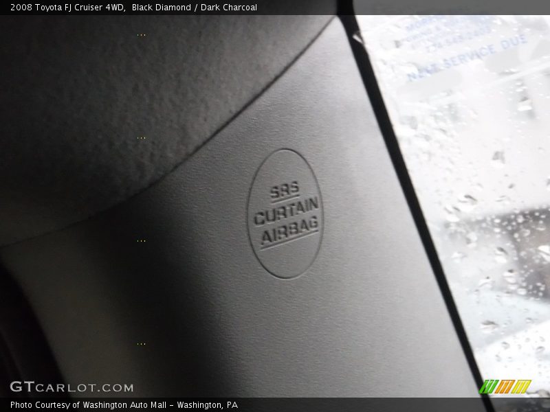 Black Diamond / Dark Charcoal 2008 Toyota FJ Cruiser 4WD