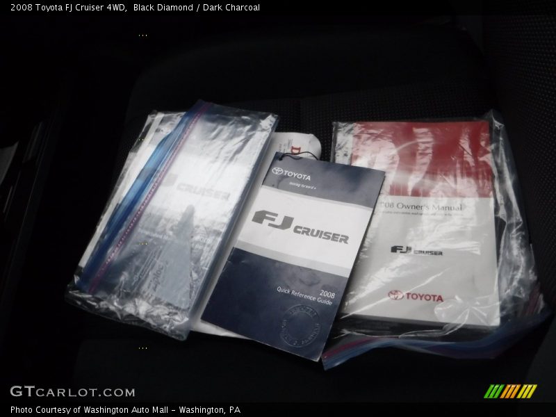 Black Diamond / Dark Charcoal 2008 Toyota FJ Cruiser 4WD