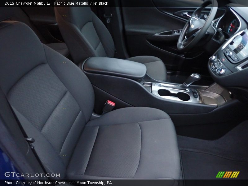Pacific Blue Metallic / Jet Black 2019 Chevrolet Malibu LS