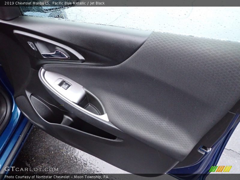 Pacific Blue Metallic / Jet Black 2019 Chevrolet Malibu LS
