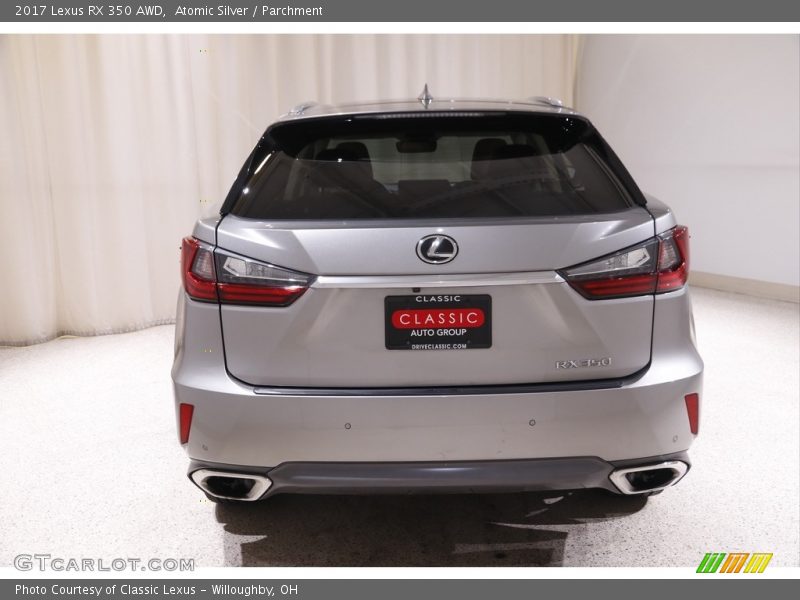 Atomic Silver / Parchment 2017 Lexus RX 350 AWD