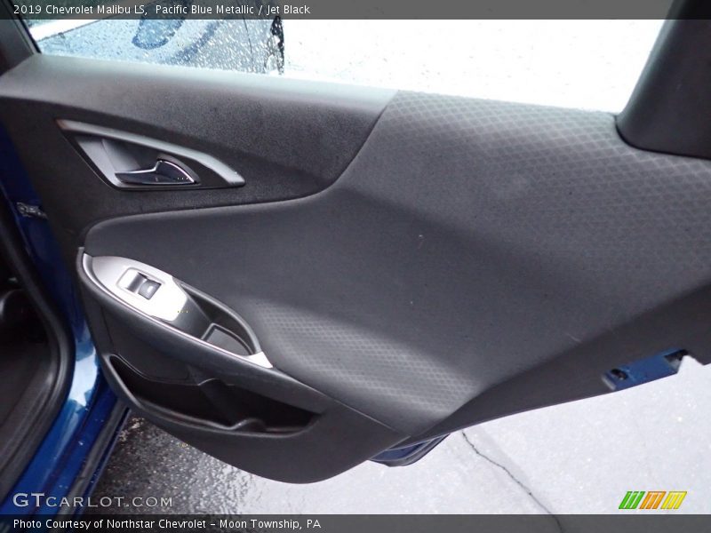 Pacific Blue Metallic / Jet Black 2019 Chevrolet Malibu LS