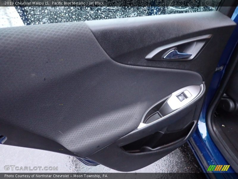 Pacific Blue Metallic / Jet Black 2019 Chevrolet Malibu LS