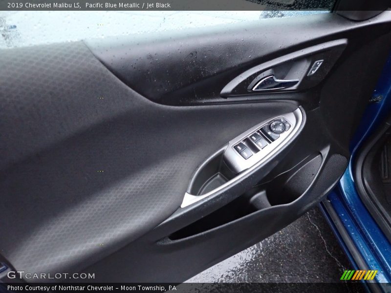 Pacific Blue Metallic / Jet Black 2019 Chevrolet Malibu LS