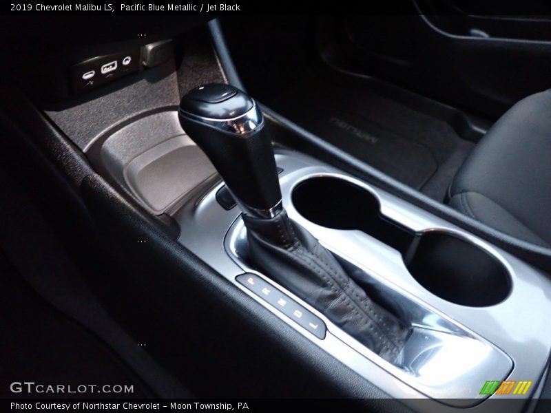 Pacific Blue Metallic / Jet Black 2019 Chevrolet Malibu LS