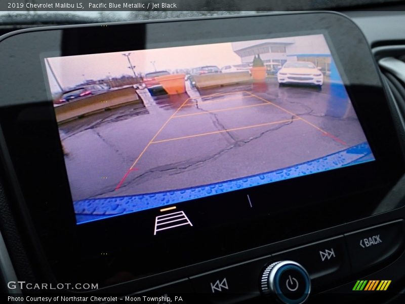 Pacific Blue Metallic / Jet Black 2019 Chevrolet Malibu LS