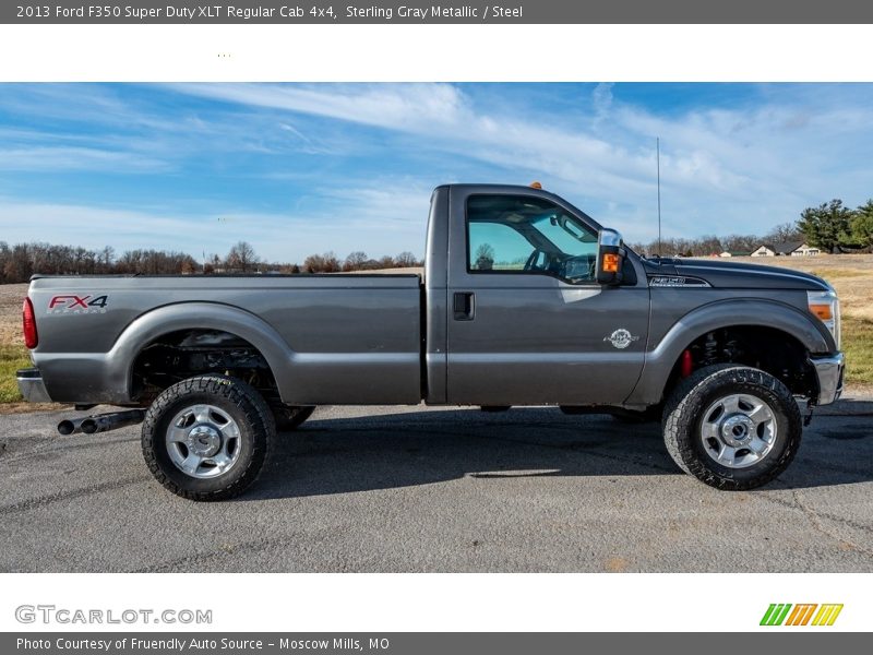  2013 F350 Super Duty XLT Regular Cab 4x4 Sterling Gray Metallic