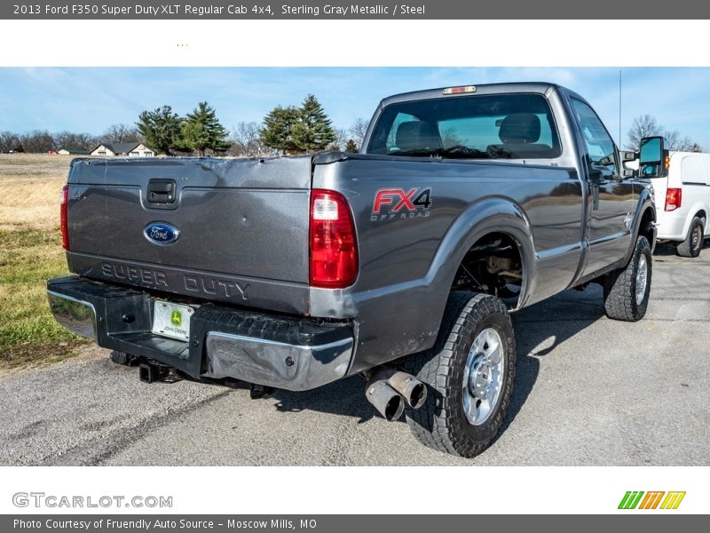 Sterling Gray Metallic / Steel 2013 Ford F350 Super Duty XLT Regular Cab 4x4