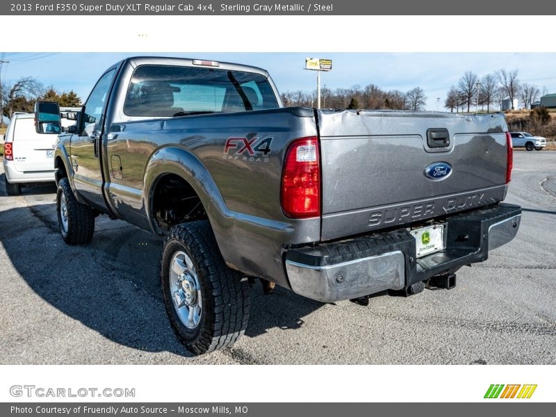 Sterling Gray Metallic / Steel 2013 Ford F350 Super Duty XLT Regular Cab 4x4