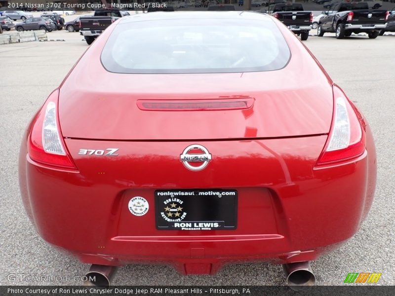 Magma Red / Black 2014 Nissan 370Z Touring Coupe
