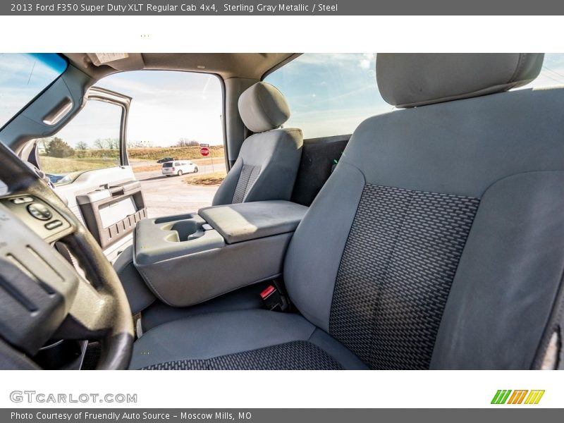 Front Seat of 2013 F350 Super Duty XLT Regular Cab 4x4