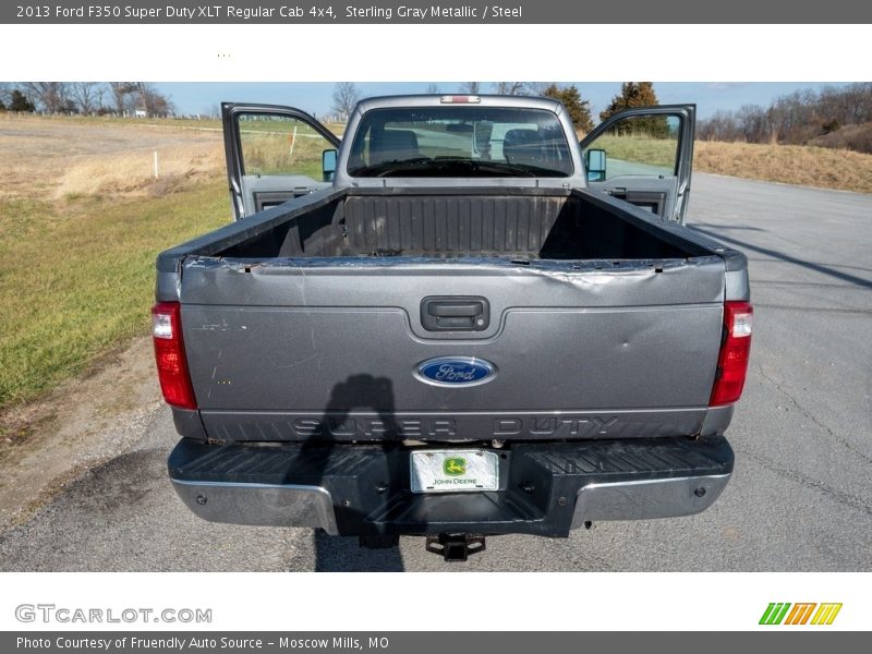 Sterling Gray Metallic / Steel 2013 Ford F350 Super Duty XLT Regular Cab 4x4
